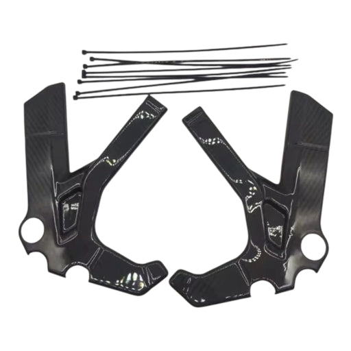 Carbon Rahmenschutz Set für Surron Lightbee – links & rechts im Überblick
