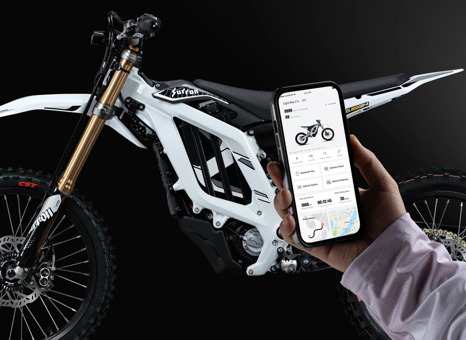 Smartphone-App zur Steuerung der Surron Light Bee 2