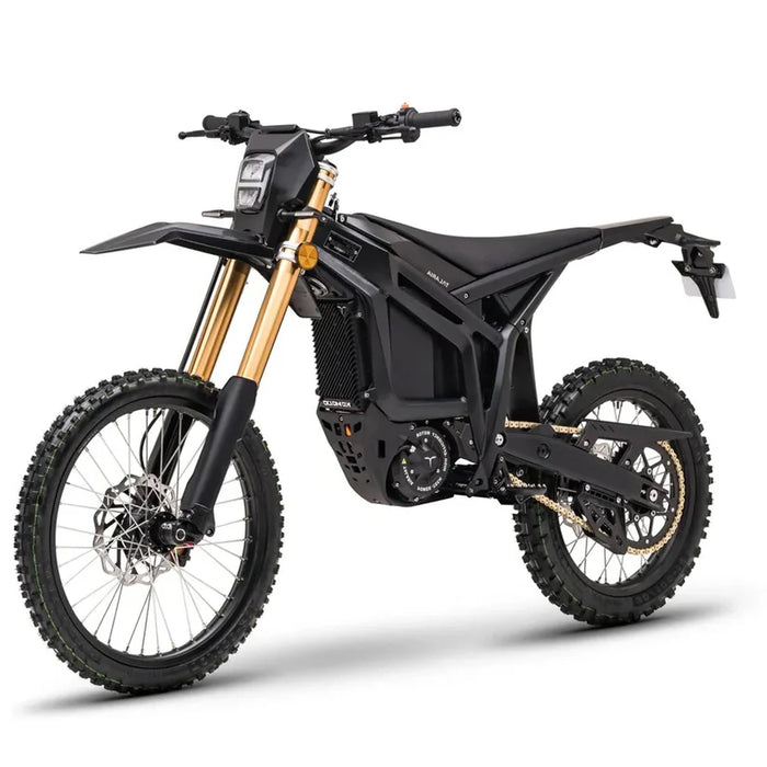 Elektrisches Offroad-Motorrad mit Performance-Fahrwerk und Geländereifen