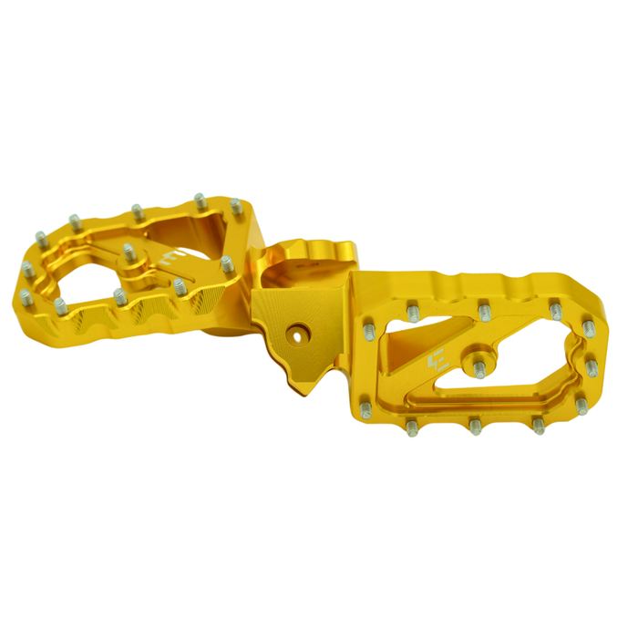 Talaria MX5 Fußrasten verstärkt 7075 Aluminium Gold
