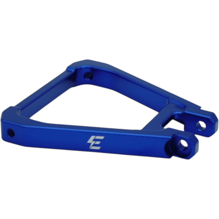 Blaue CNC-gefräste Hinterbau-Triangel – Surron Lightbee
