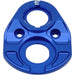 Eloxierte Zündschlossabdeckung in Blau für E-Ride Pro SS & SR
