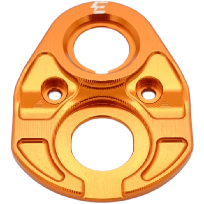 CNC-gefräste Zündschlossabdeckung in Orange – für E-Ride Pro SS & SR
