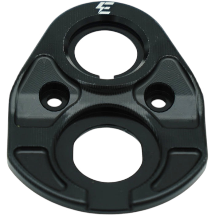 Zündschlossabdeckung für E-Ride Pro in Schwarz – CNC-gefräst aus 6060 Alu
