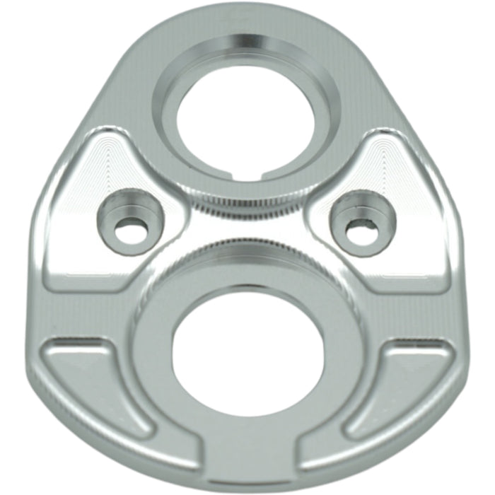 Zündschutzabdeckung aus eloxiertem Aluminium in Silber für E-Ride Pro
